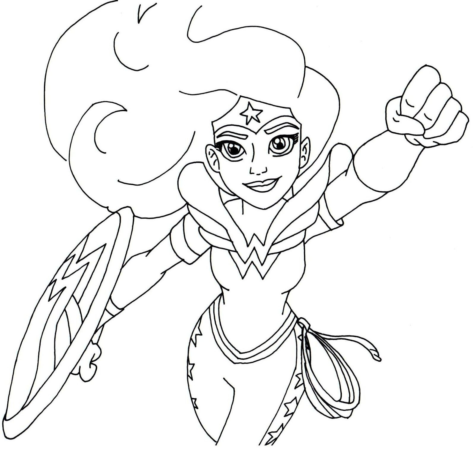 Best ideas about Wonder Woman Coloring Sheets For Kids
. Save or Pin Free printable super hero high coloring page for Wonder Now.
