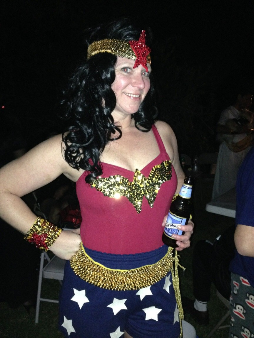 Best ideas about Wonder Woman Costume DIY
. Save or Pin DIY Halloween – Wonder Woman Costume – Oh Oh Something Now.