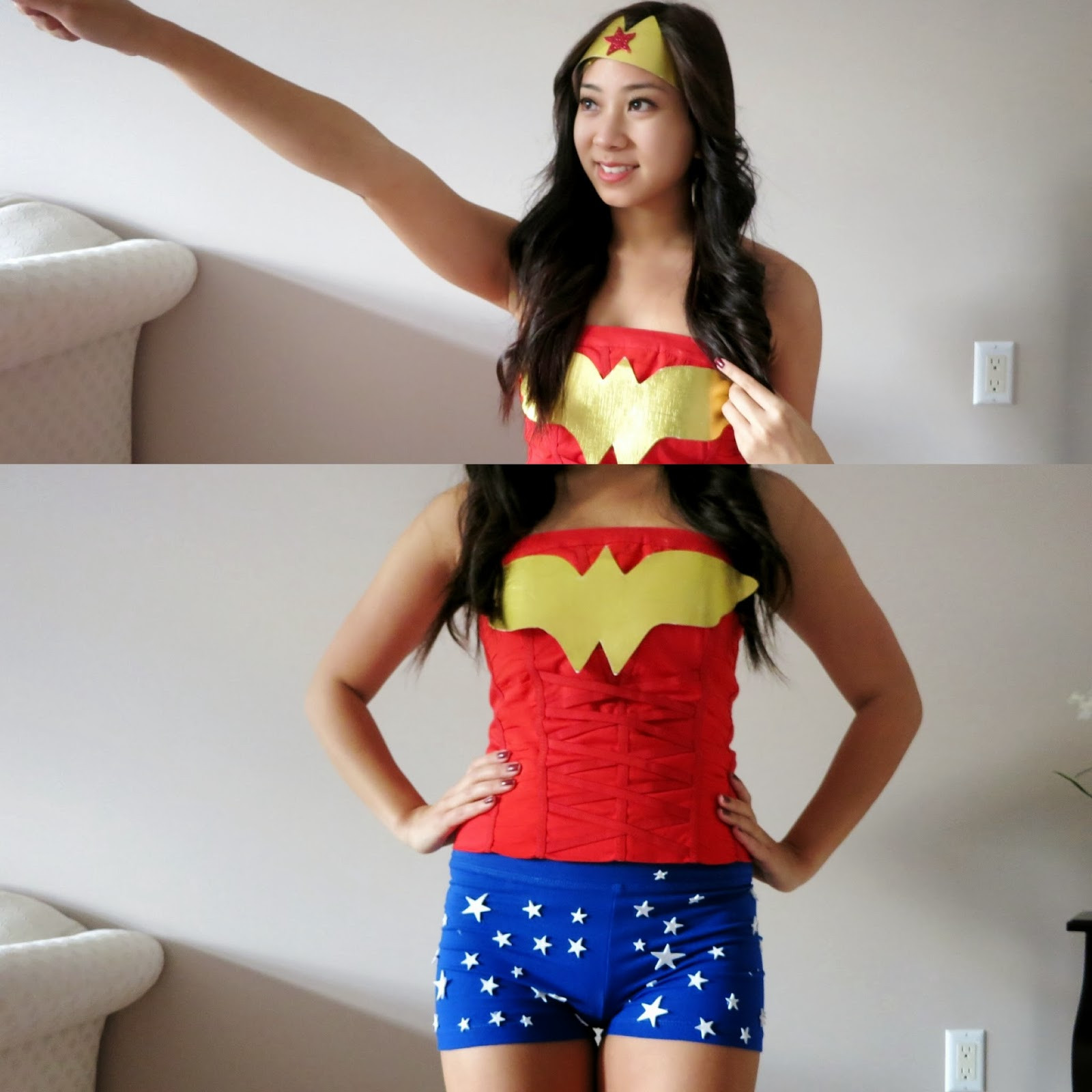 Best ideas about Wonder Woman DIY Costume
. Save or Pin late night minutes Video DIY wonder woman halloween Now.