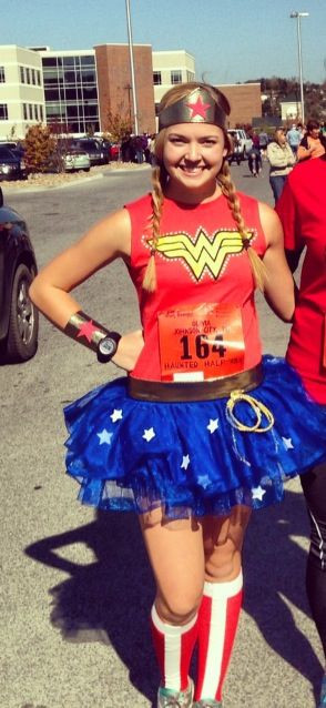 Best ideas about Wonder Woman DIY Costume
. Save or Pin DIY Wonder Woman costume Perfect to run in Now.