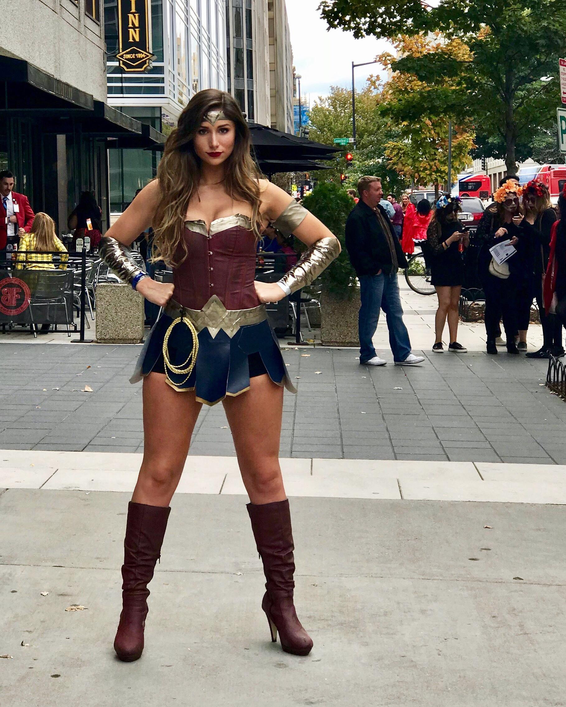 Best ideas about Wonder Woman DIY
. Save or Pin DIY Wonder Woman Costume pics Now.