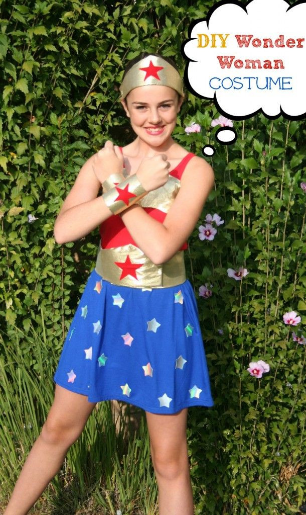 Best ideas about Wonder Woman DIY
. Save or Pin NO Sew Wonder Woman Costume DIY Now.
