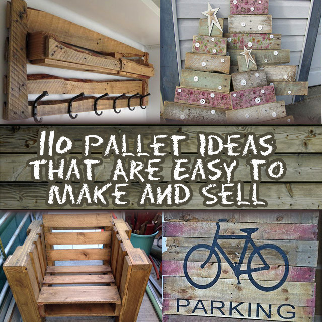 Best ideas about Wood Craft Ideas To Sell
. Save or Pin 110 DIY Pallet Ideas for Projects That Are Easy to Make Now.