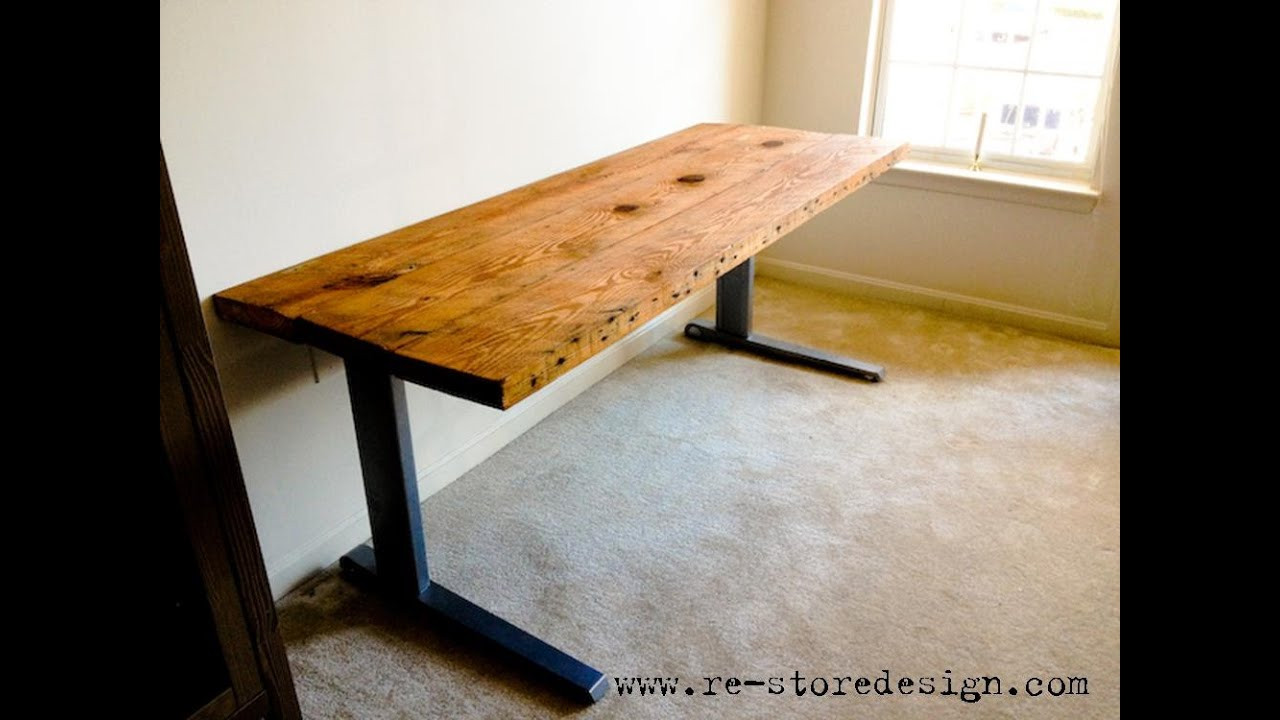 Best ideas about Wood Desk DIY
. Save or Pin Reclaimed Wood Desk Reclaimed Wood Desk Diy Now.