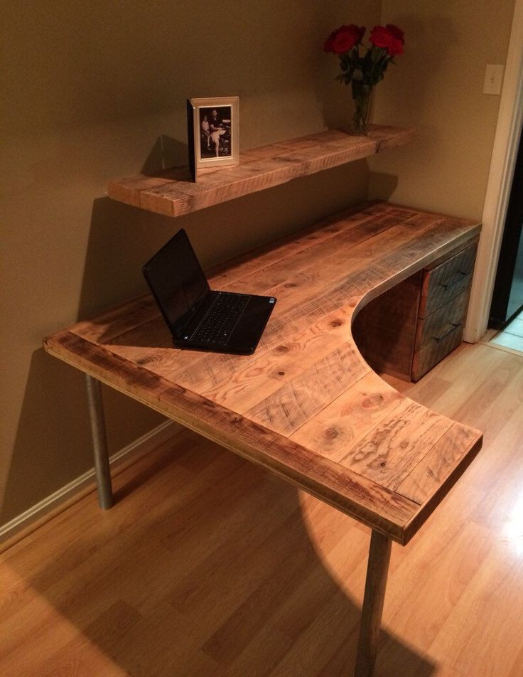 Best ideas about Wood Desk DIY
. Save or Pin DIY puter Desk Ideas Space Saving Awesome Picture Now.