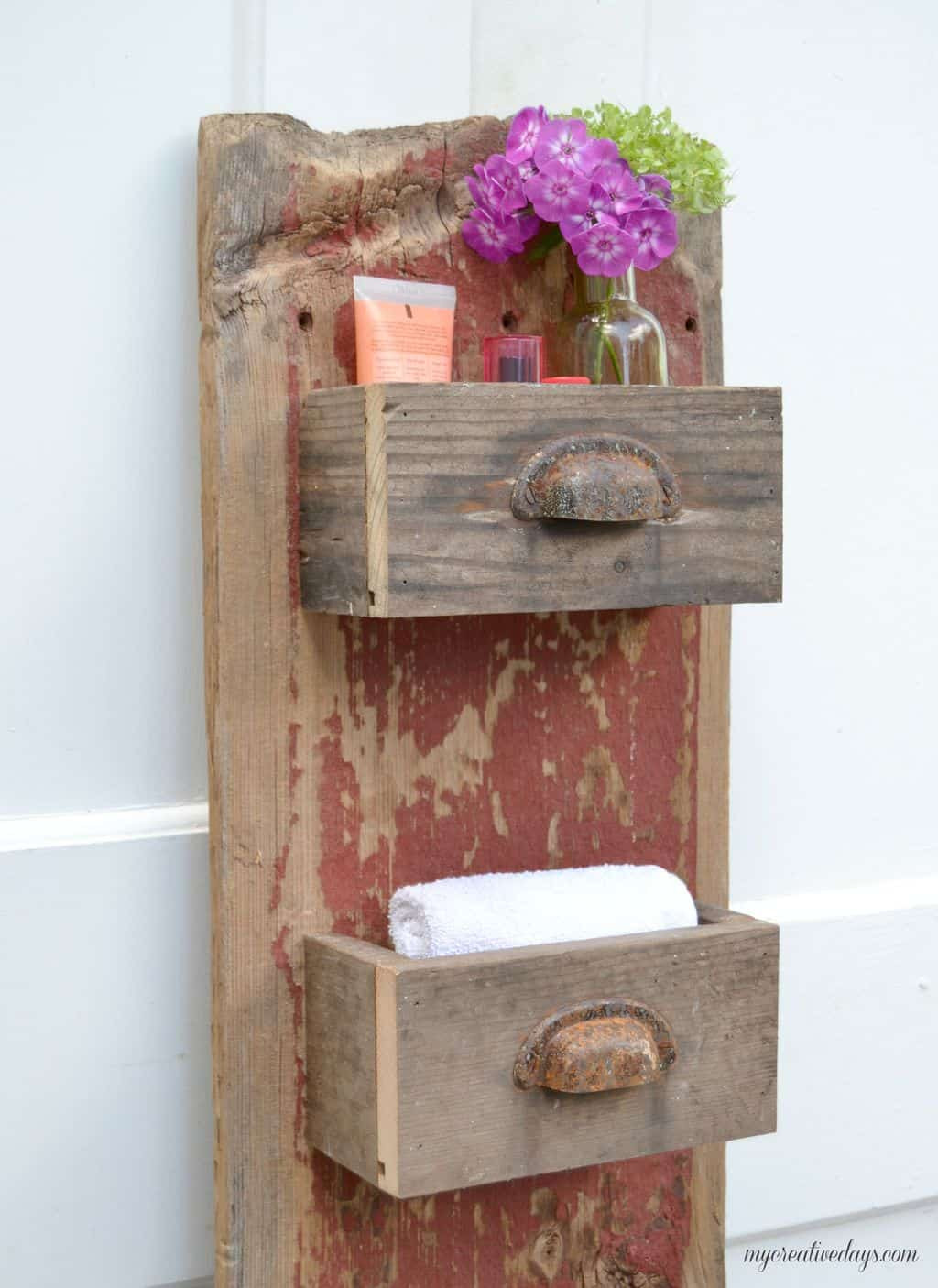Best ideas about Wood DIY Projects
. Save or Pin DIY Barn Wood Wall Bin My Creative Days Now.