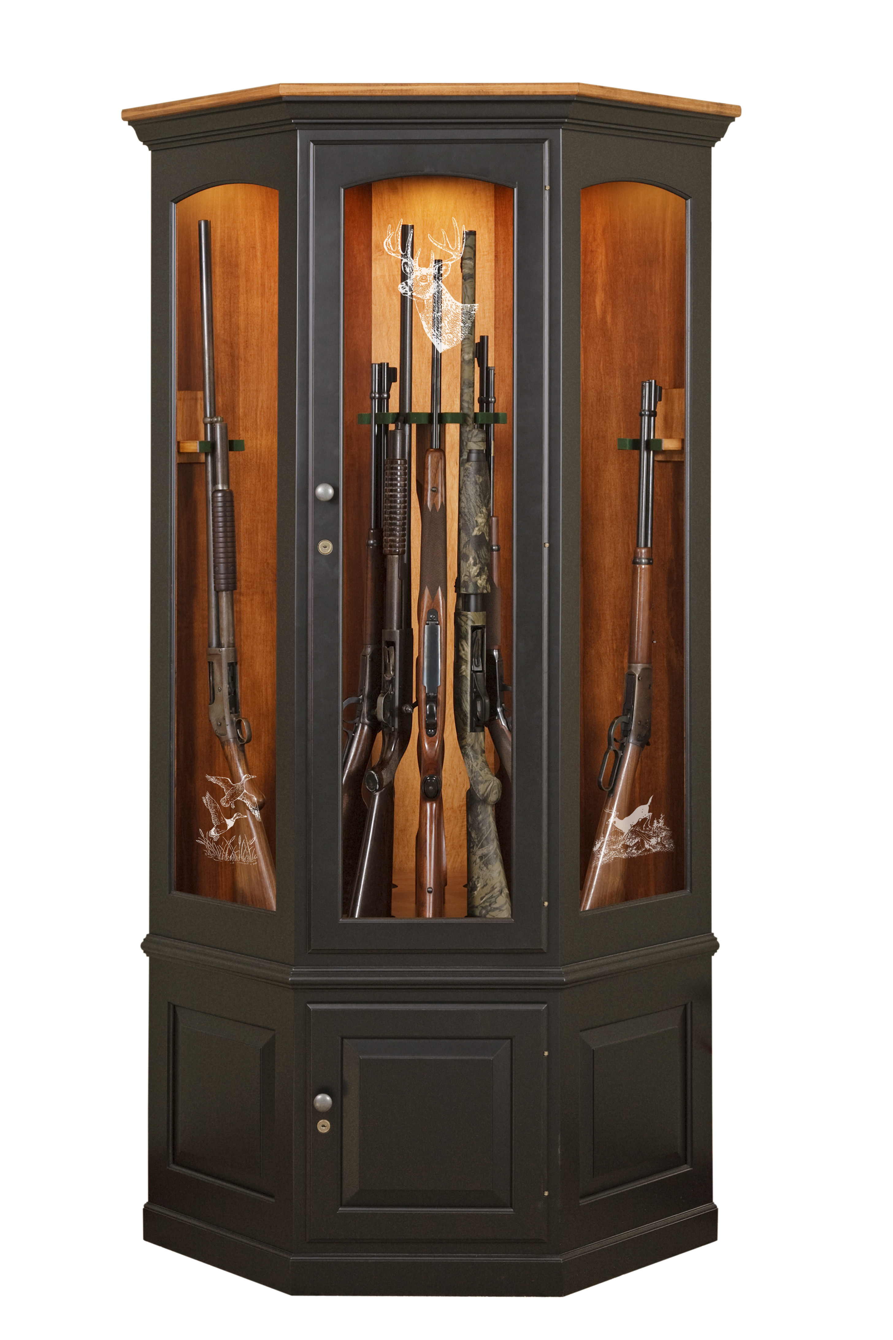 Best ideas about Wood Gun Cabinet
. Save or Pin Amish Gun Cabinets Now.
