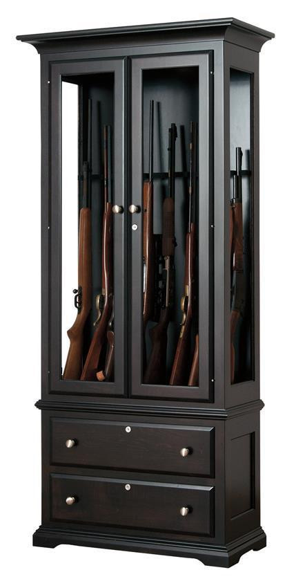 Best ideas about Wood Gun Cabinet
. Save or Pin Custom American Alps Wooden Gun Cabinet from DutchCrafters Now.