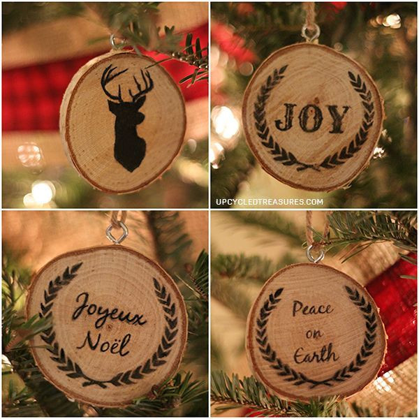 Best ideas about Wood Ornaments DIY
. Save or Pin Personalized Wood Slice Christmas Ornaments & Gifts Now.