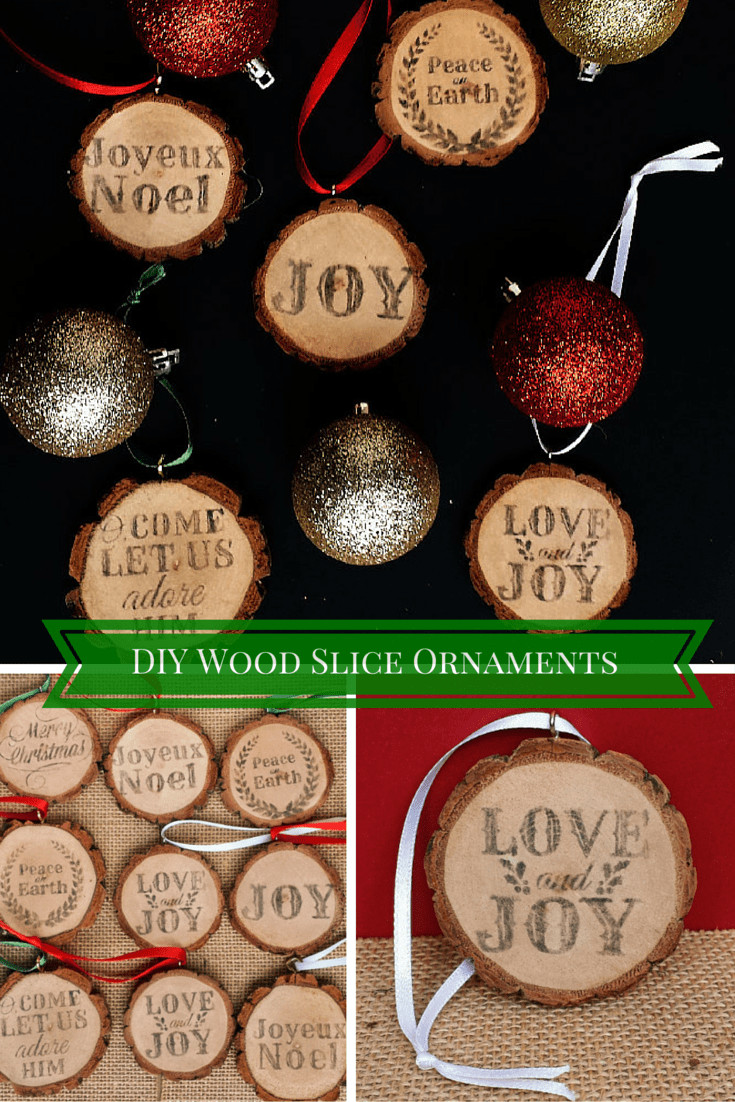 Best ideas about Wood Ornaments DIY
. Save or Pin DIY Rustic Wood Slice Christmas Ornaments Now.