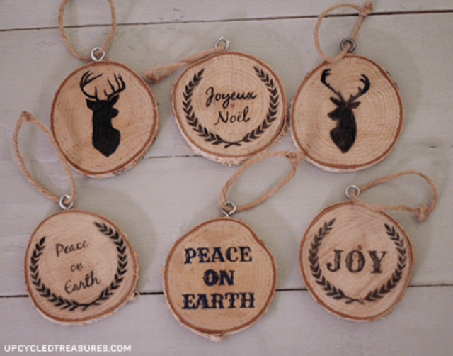 Best ideas about Wood Ornaments DIY
. Save or Pin 40 DIY Homemade Christmas Ornaments To Decorate the Tree Now.