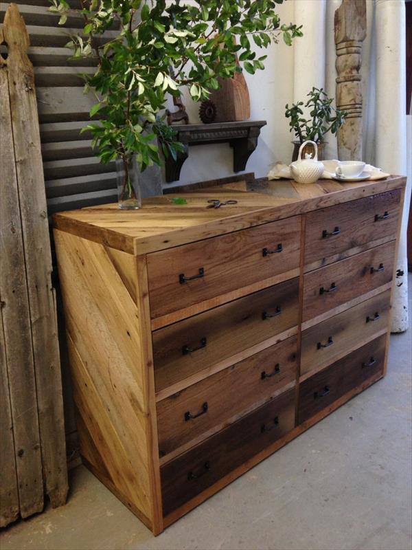 Best ideas about Wood Pallets Furniture DIY
. Save or Pin DIY Wood Pallet Dresser Now.