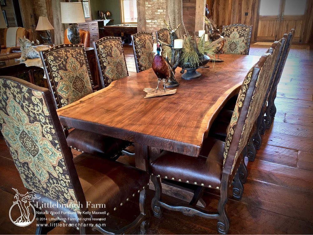 Best ideas about Wood Slab Dining Table
. Save or Pin Rustic dining table live edge wood slabs Now.