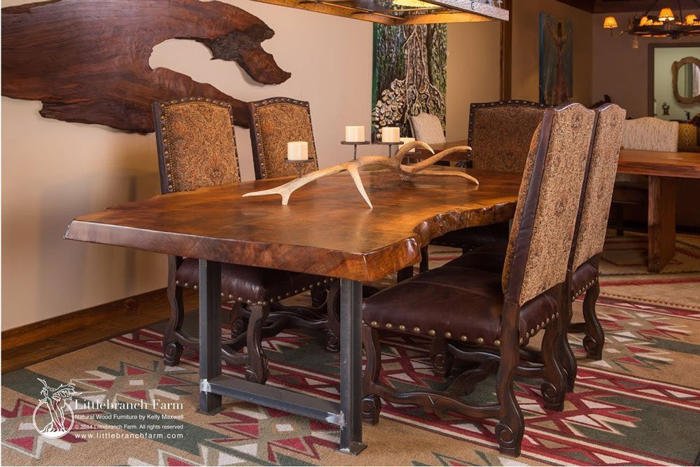 Best ideas about Wood Slab Dining Table
. Save or Pin Rustic dining table live edge wood slabs Now.