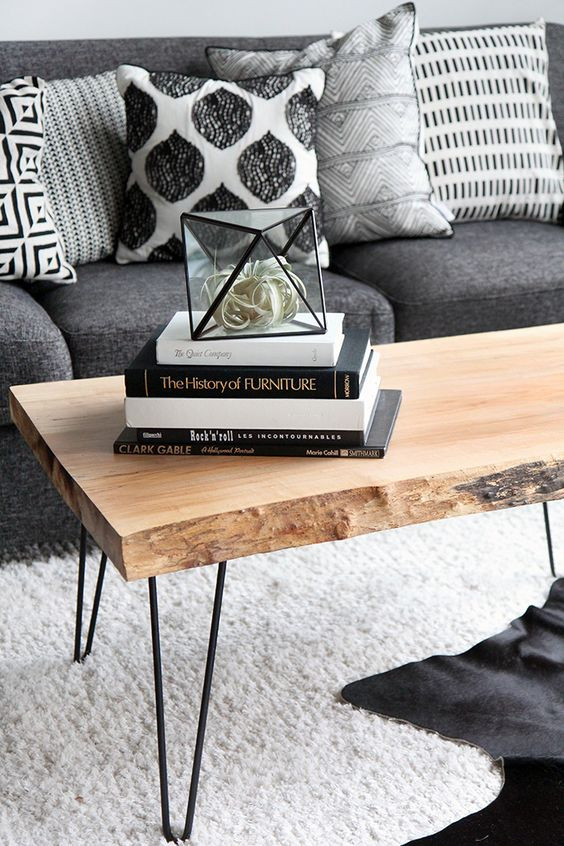 Best ideas about Wood Slab Table DIY
. Save or Pin MY DIY Wood Slab Coffee table Now.