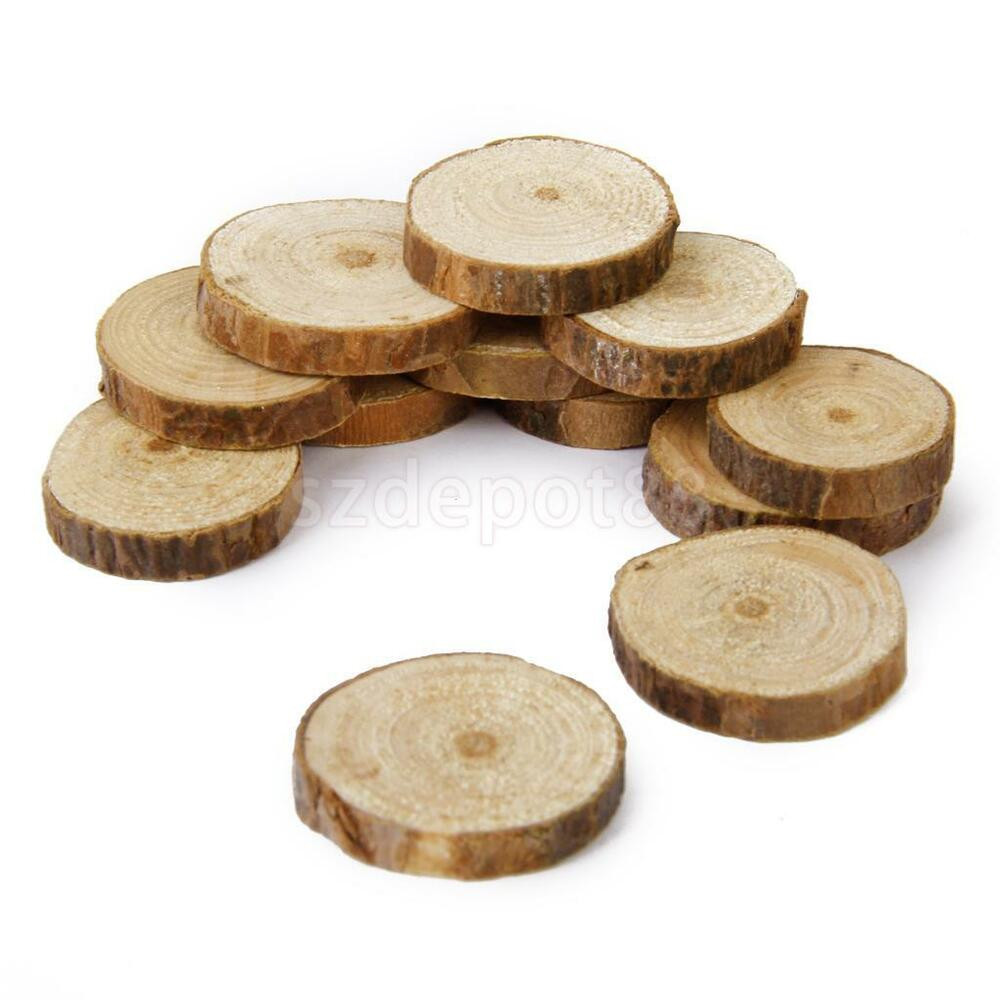 Best ideas about Wood Slices DIY
. Save or Pin 100 Rustic Natural Round Wood Pine Tree Slice Disc Wedding Now.