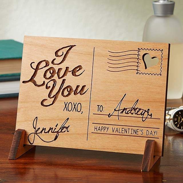 Best ideas about Wooden Gift Ideas
. Save or Pin Valentine s Day Gifts Personalized Custom for Spouse Now.