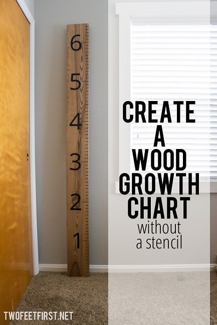 Best ideas about Wooden Growth Chart DIY
. Save or Pin Kid Growth Chart TwoFeetFirst Now.