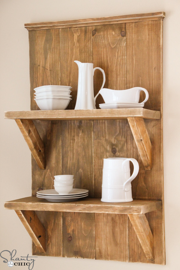 Best ideas about Wooden Shelves DIY
. Save or Pin Check Out My Easy DIY Shelf Made from Reclaimed Wood Now.