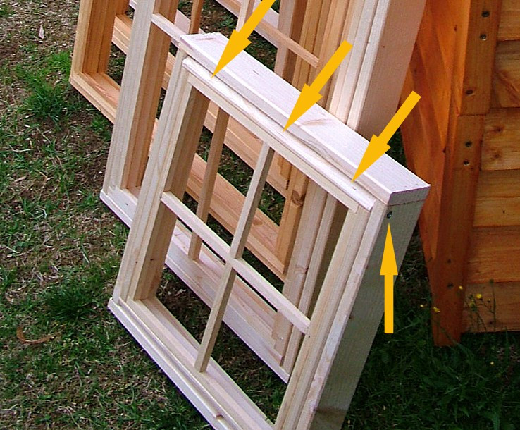 Best ideas about Wooden Window Frames DIY
. Save or Pin How To Build Handmade Tiny House Windows Now.
