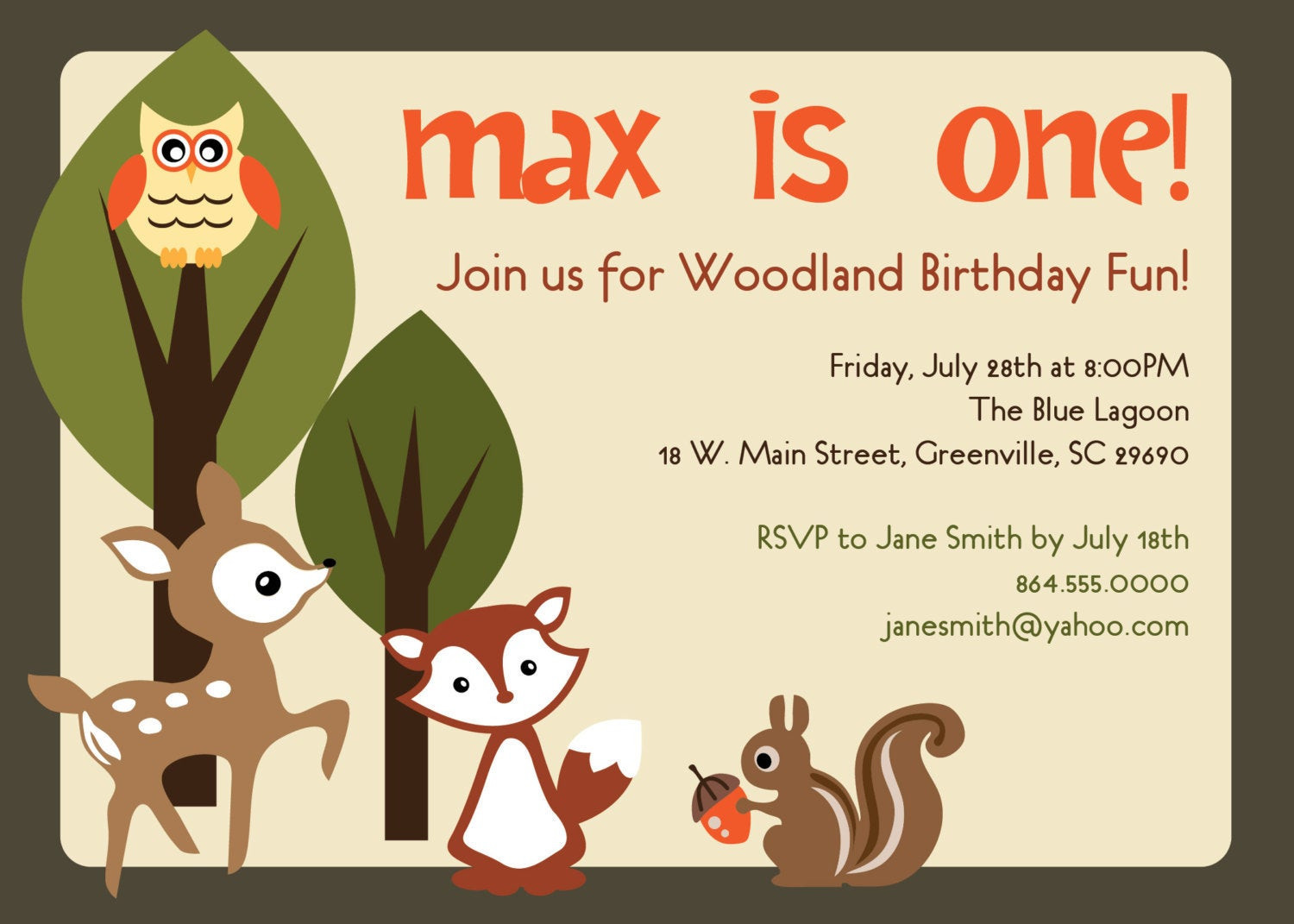Best ideas about Woodland Birthday Invitations
. Save or Pin Printable Woodland Birthday Invitation Animals Creatures Now.