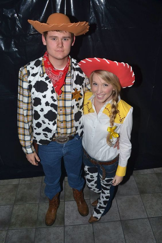 Best ideas about Woody And Jessie Costumes DIY
. Save or Pin Woody and Jessie costume halloween Now.