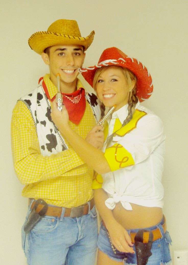 Best ideas about Woody DIY Costume
. Save or Pin Woody and Jessie homemade couples halloween costumes Now.