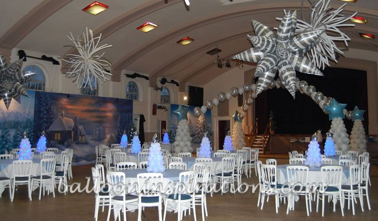 Best ideas about Work Party Ideas For Adults
. Save or Pin Balloon Christmas party decorations winter wonderland Now.