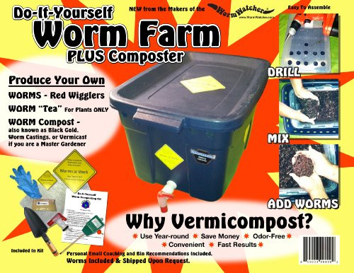 Best ideas about Worm Farm DIY
. Save or Pin WormWatcher Worm Farm posting DIY Kit INCLUDES Worms Now.