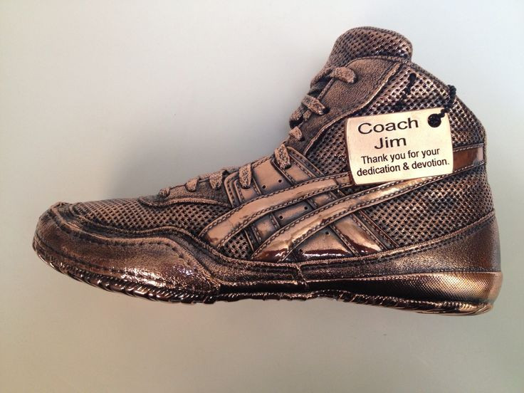 Best ideas about Wrestling Gift Ideas
. Save or Pin Bronzed Wrestling Shoe for our Coach Gifts Now.