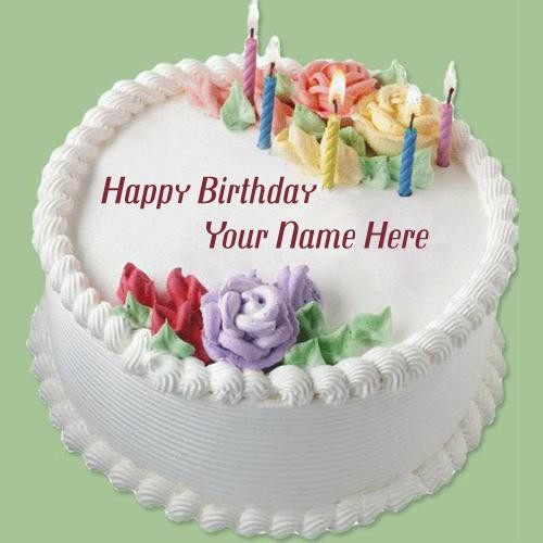 The Best Ideas for Written Name On Birthday Cake - Best Collections ...