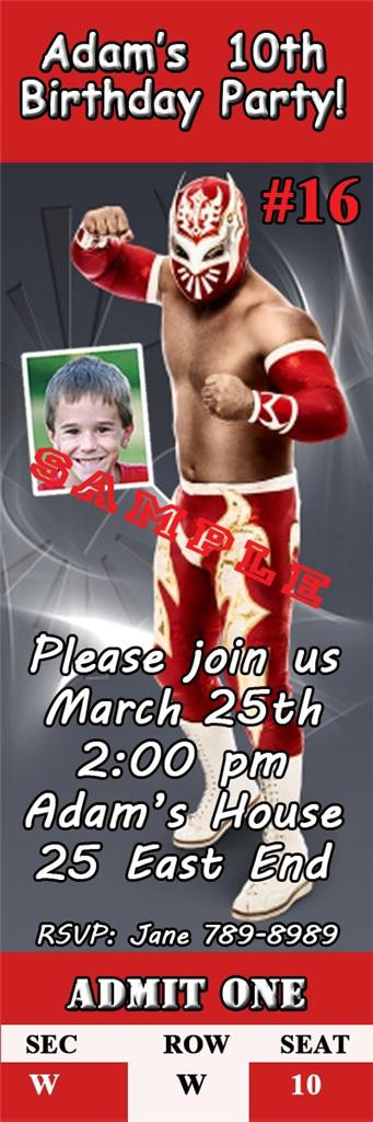 Best ideas about Wwe Birthday Card
. Save or Pin WWE Wrestling Birthday Invitations 10 ea w Envelopes Now.