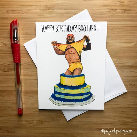 Best ideas about Wwe Birthday Card
. Save or Pin 80s Pro Wrestling Birthday Card Wrestling Fans Birthday Now.