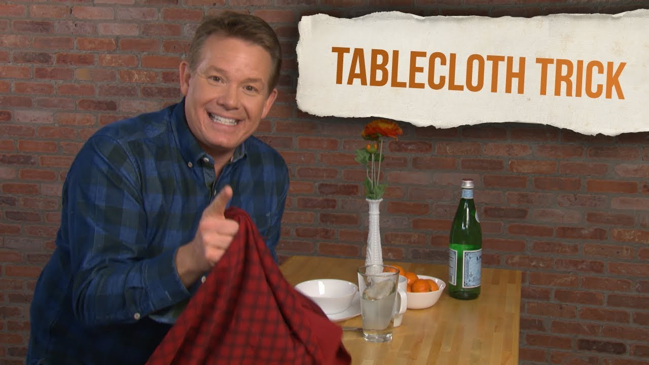 Best ideas about Xploration DIY Sci
. Save or Pin Learn the Famous Tablecloth Trick Now.