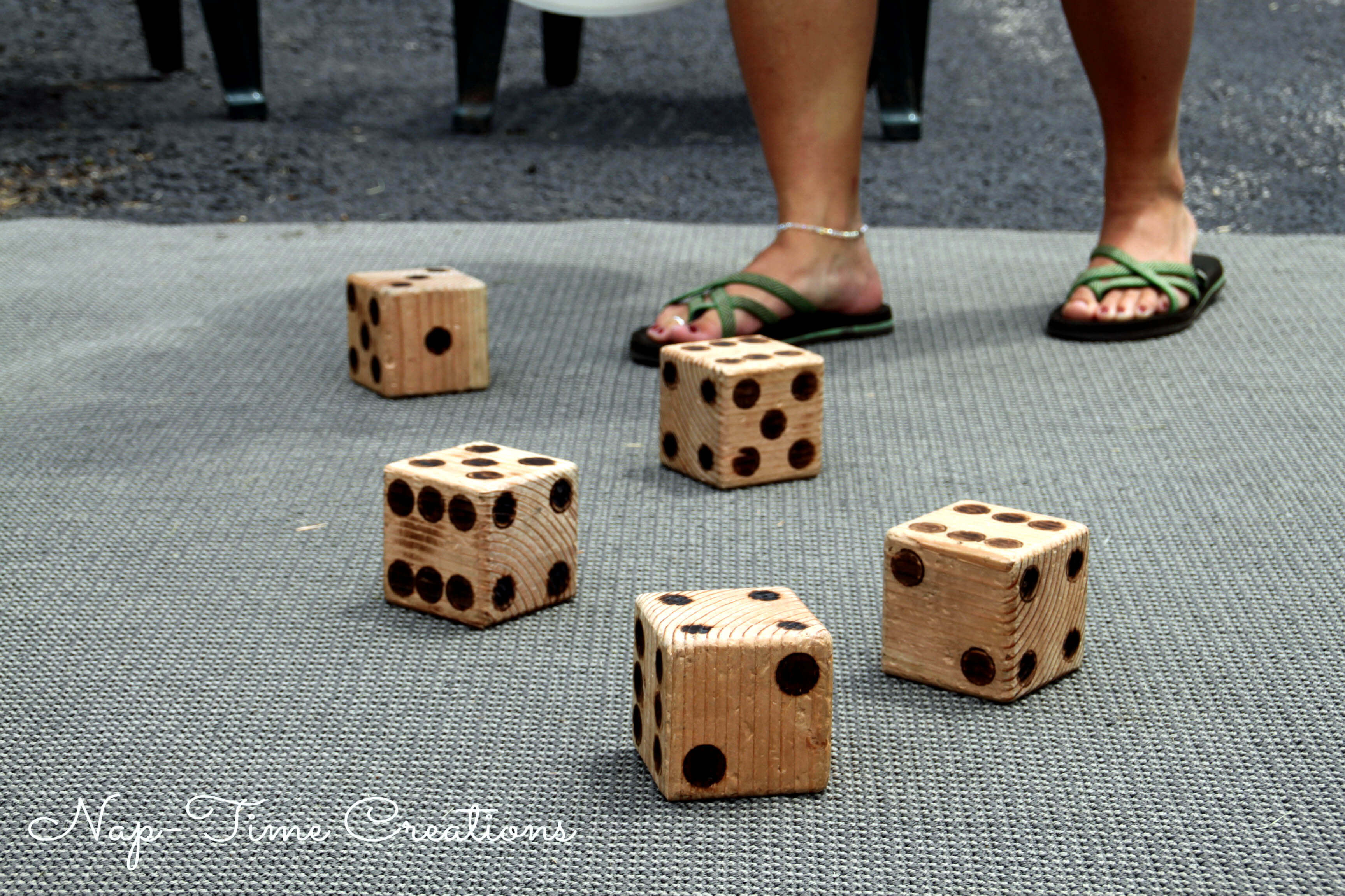 Best ideas about Yard Yahtzee DIY
. Save or Pin Yard Yahtzee and Summer Fun Part 9 Nap time Creations Now.