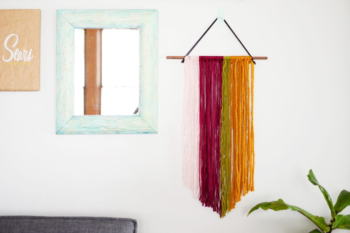 Best ideas about Yarn Wall Hanging DIY
. Save or Pin 100 Unbelievably Cheap DIY Home Decor Crafts Now.