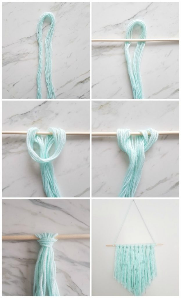 Best ideas about Yarn Wall Hanging DIY
. Save or Pin How to Make an Easy DIY Wall Hanging with Yarn A Quick Now.