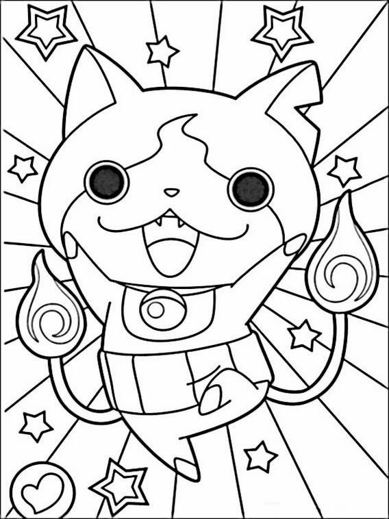 Best ideas about Yo Kai Printable Coloring Pages
. Save or Pin Yo kai Watch Coloring Pages 4 Now.