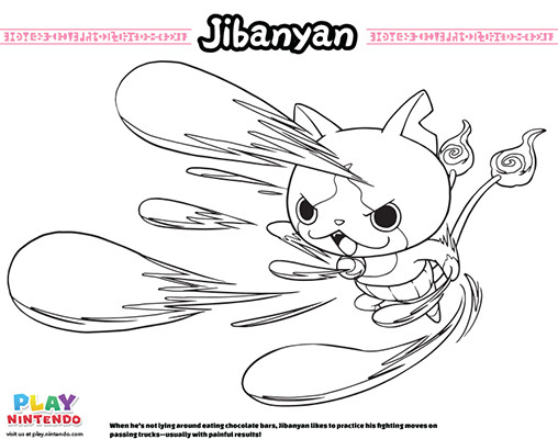 Best ideas about Yo Kai Printable Coloring Pages
. Save or Pin YO KAI WATCH Coloring Pages Play Nintendo Now.