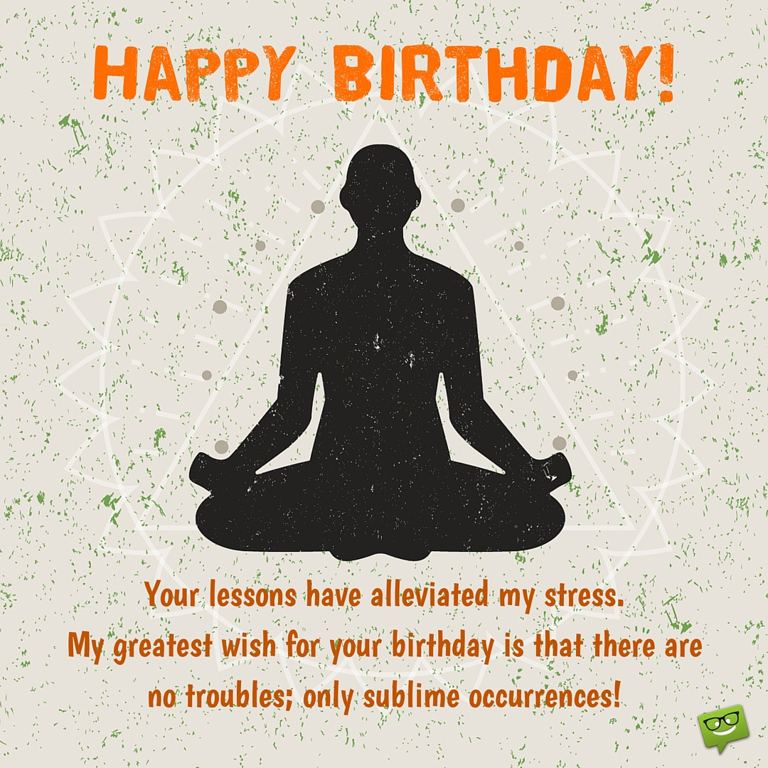 Best ideas about Yoga Birthday Wishes
. Save or Pin Birthday Yoga Cards Wishes Cake & SMS Wishes Now.