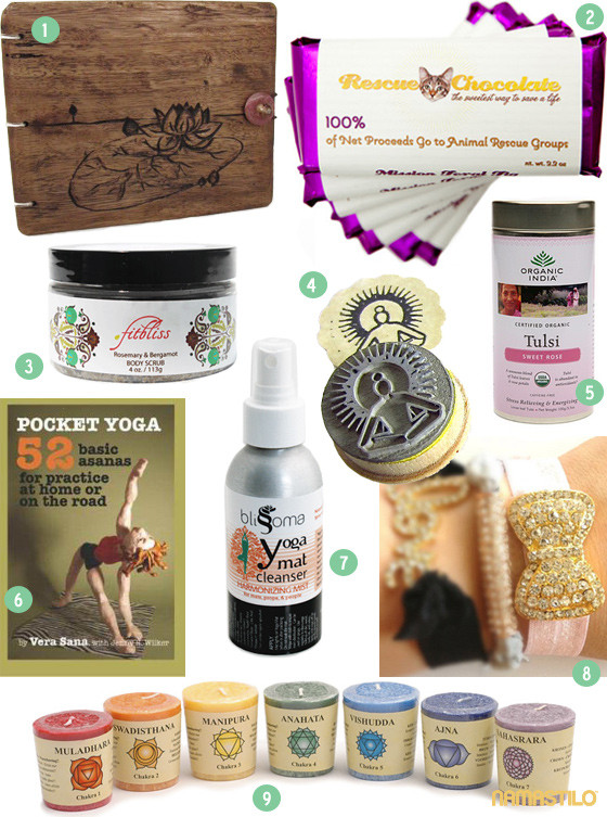 Best ideas about Yoga Gift Ideas
. Save or Pin YOGA GIFT GUIDE yoga stocking stuffers namastilo Now.