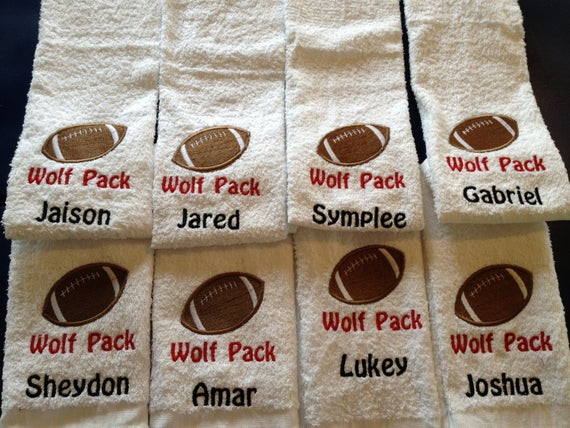 Best ideas about Youth Football Gift Ideas
. Save or Pin Items similar to personalized custom emberoidered football Now.