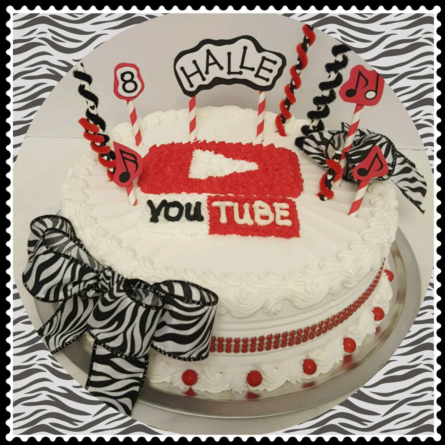 Best ideas about Youtube Birthday Cake
. Save or Pin Halle s Birthday Cake Cheryl Stacy Cakes did an Now.