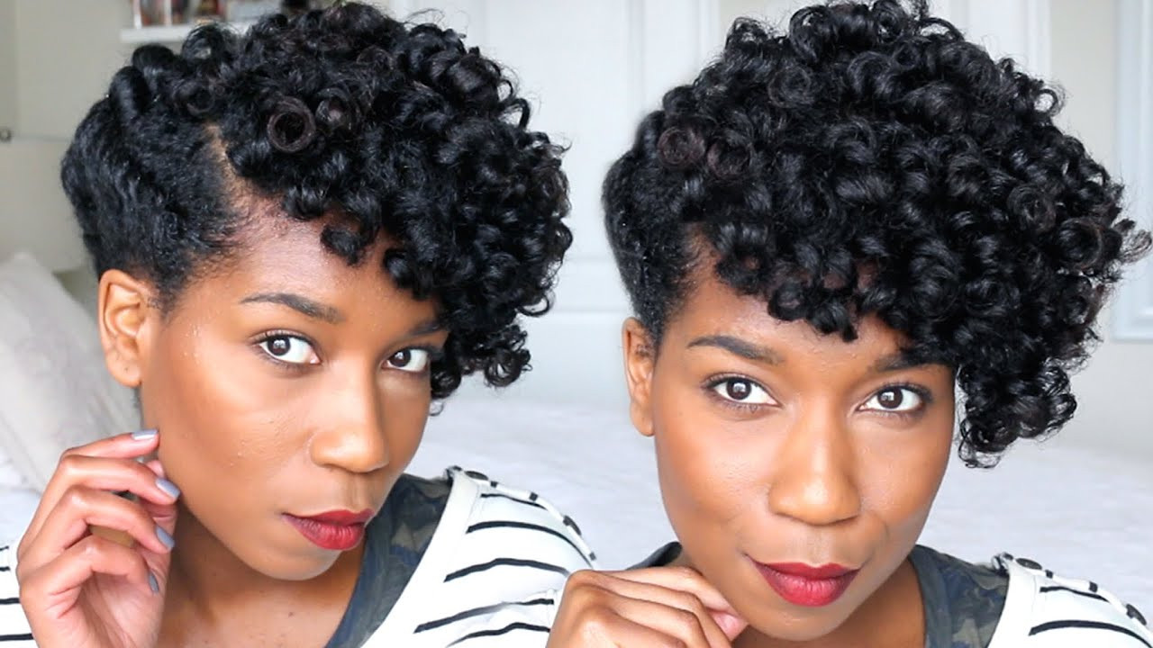 Best ideas about Youtube Black Natural Hairstyles
. Save or Pin Faux Tapered Cut Natural Hair Updo Naptural85 Now.