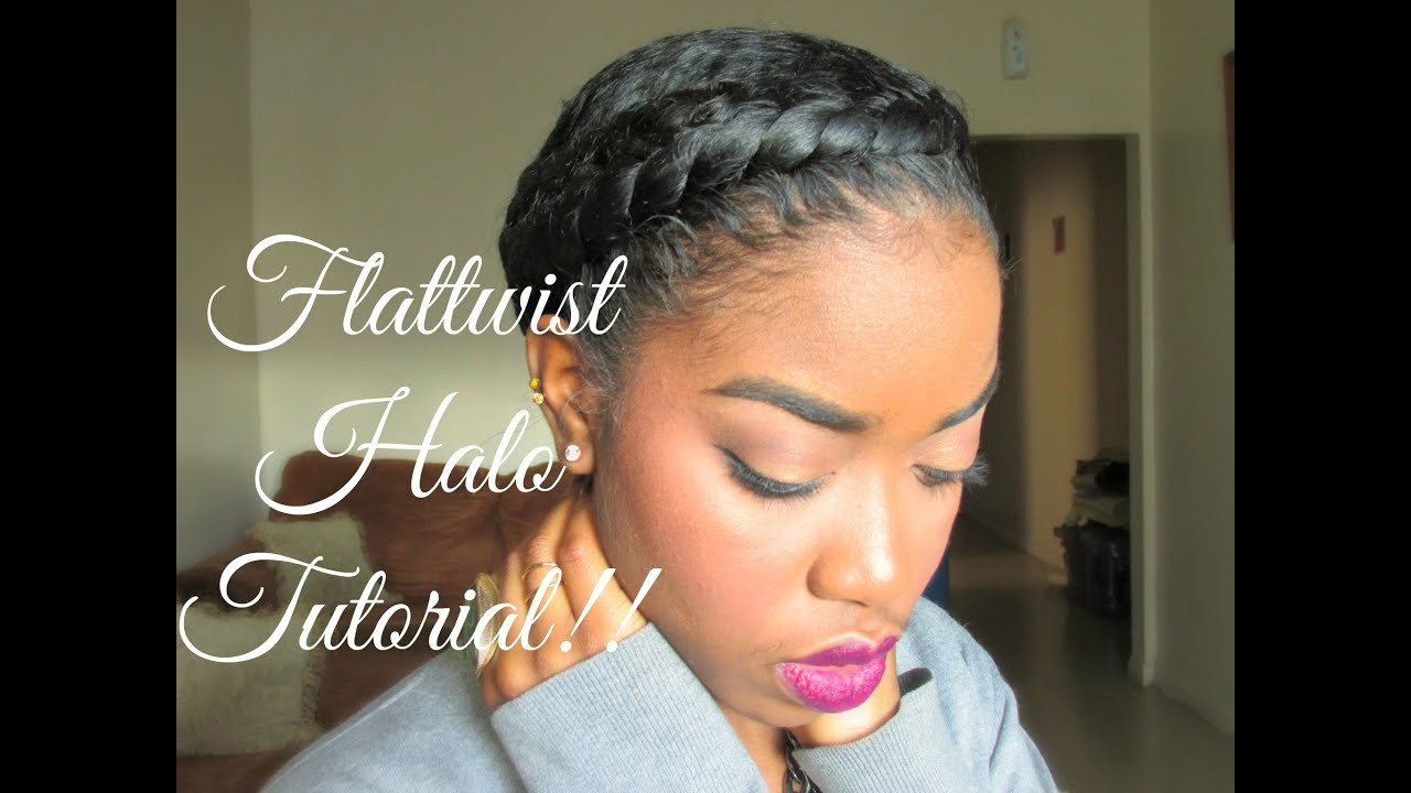 Best ideas about Youtube Black Natural Hairstyles
. Save or Pin Natural Hair Protective Styling Halo Tutorial Now.