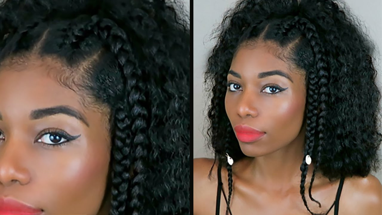 Best ideas about Youtube Black Natural Hairstyles
. Save or Pin NATURAL HAIRSTYLE CHILLI INSPIRED LOOK Now.