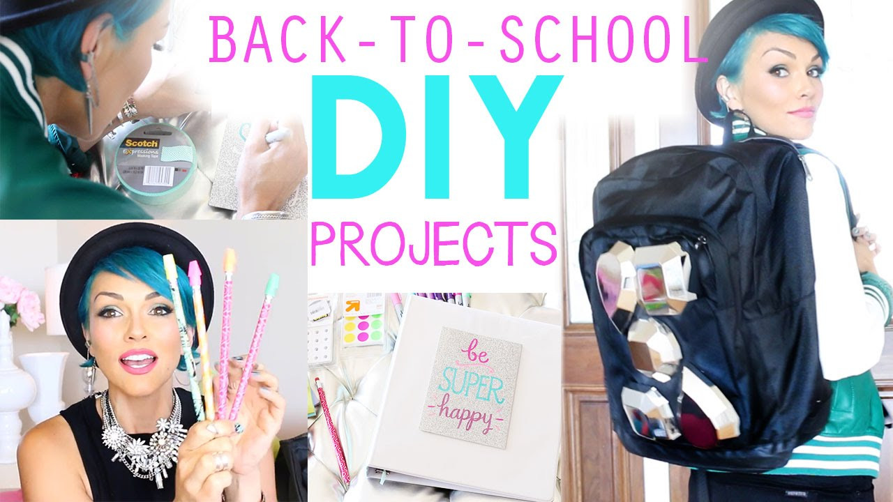 Best ideas about Youtube DIY Projects
. Save or Pin Fun Back To School DIY Projects Now.