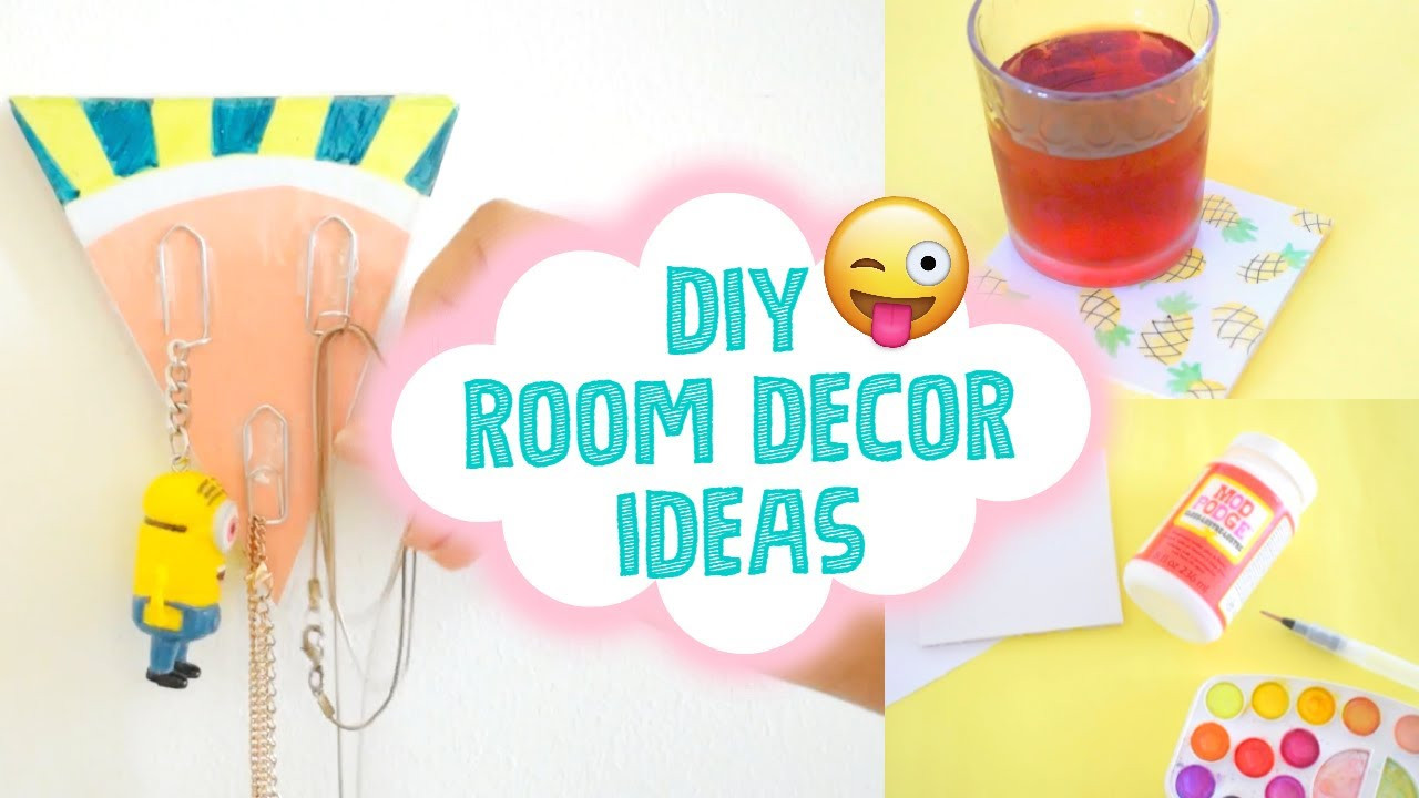 Best ideas about Youtube DIY Projects
. Save or Pin DIY SUMMER ROOM DECOR IDEAS Quick & Easy 5 Minute DIY Now.