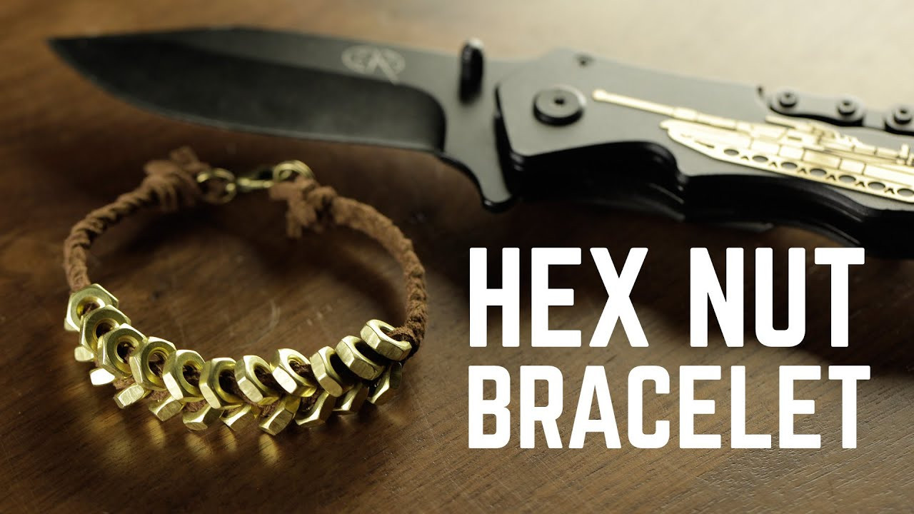 Best ideas about Youtube DIY Projects
. Save or Pin DIY projects Hex Nut bracelet Now.