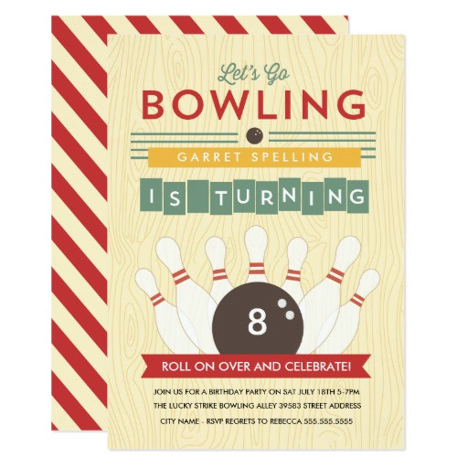 Best ideas about Zazzle Birthday Invitations
. Save or Pin Let s Bowl Birthday Party Invitation Now.